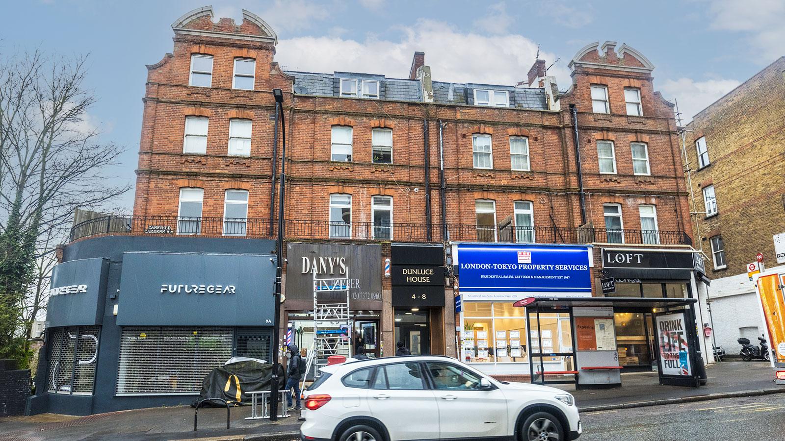 4 to 8a Canfield Gardens<br>Hampstead<br>London<br>NW6 3BS